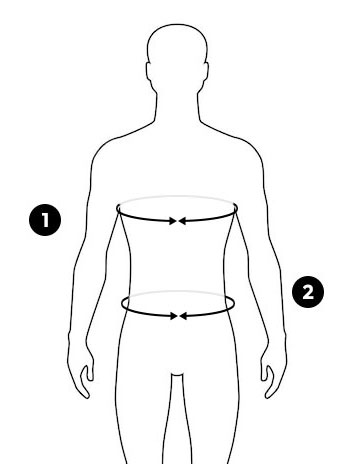 Guía de tallas de hombre